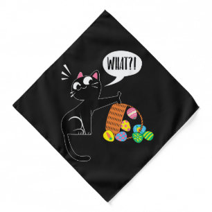 WHAT ! Easter Cat Bandana