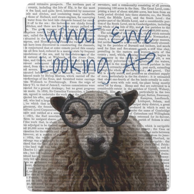 What Ewe Looking At iPad Air Cover (Front)