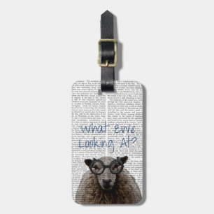 What Ewe Looking At Luggage Tag