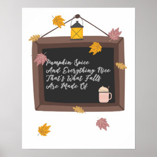 What Falls Are Made Of Poster