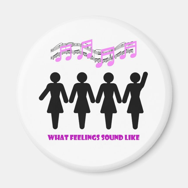 What feelings sound like magnet (Front)