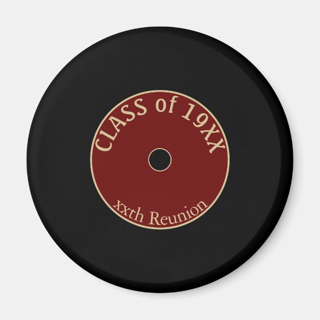 What Fun! Custom Class reunion favor  Magnet (Front)