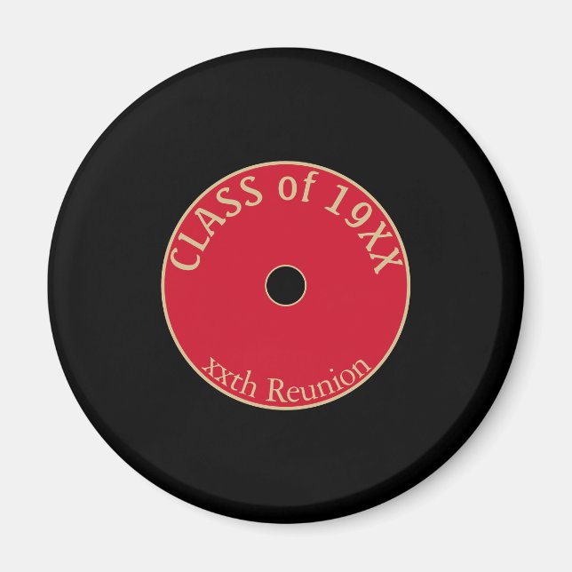 What Fun! Custom Class reunion favor  Magnet (Front)