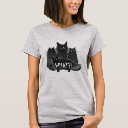 What Funny Cat T_Shirt