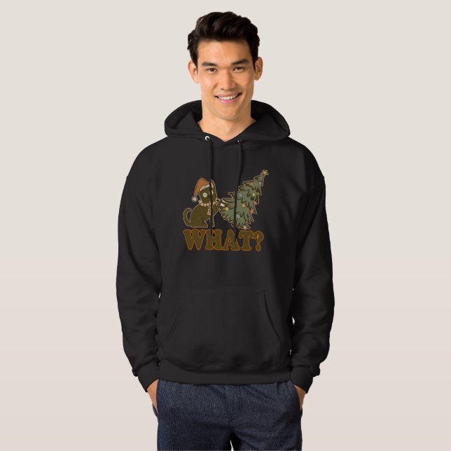 WHAT?  funny christmas          Hoodie (Front Full)