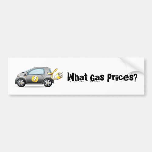 What Gas Prices Bumper Sticker