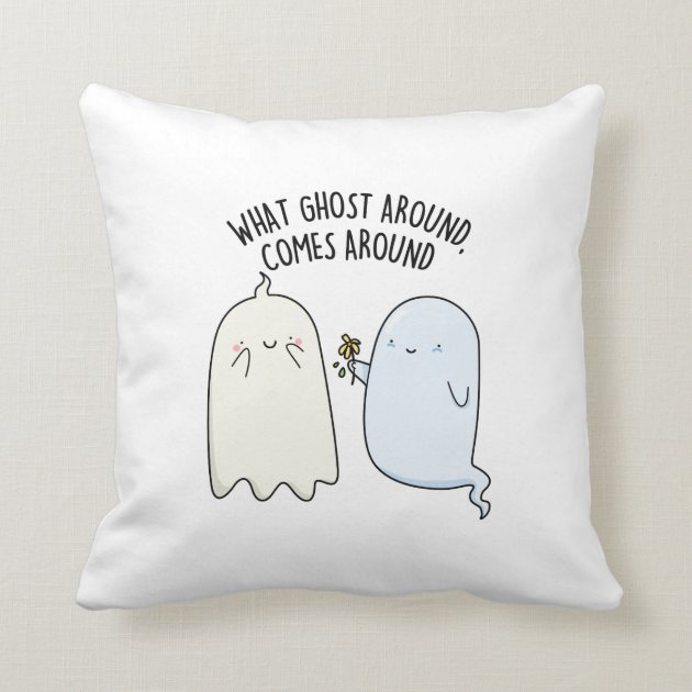 cute ghost pillow