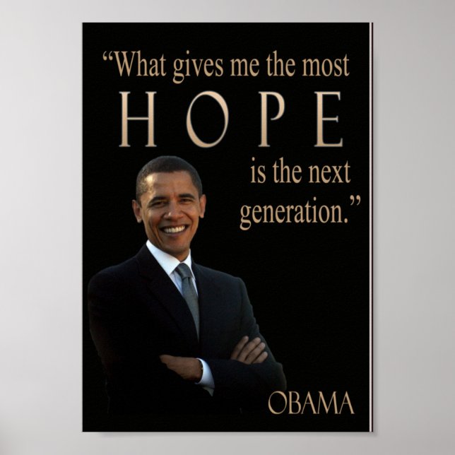 What gives me the most HOPE Poster (Front)