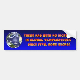 What Global Warming? Bumper Sticker