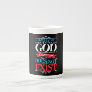 What God Cannot Do Does Not Exist Specialty Mug