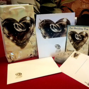 What God Has Put Together (Silver) Wedding Small Gift Bag