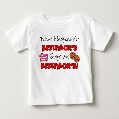 What Happens At Bestemors Norwegian Baby T_Shirt