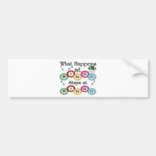What Happens at Bingo Bumper Sticker