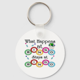 What Happens at Bingo Keychain