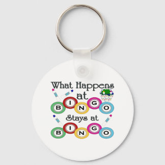 What Happens at Bingo Keychain