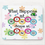 What Happens At Bingo Mouse Pad at Zazzle
