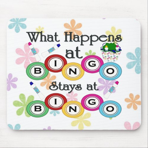 What Happens at Bingo Mouse Pad