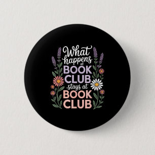 What happens at book club stays at book club button