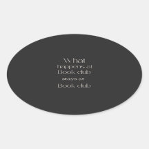 What happens at book club stays at book club T-Shi