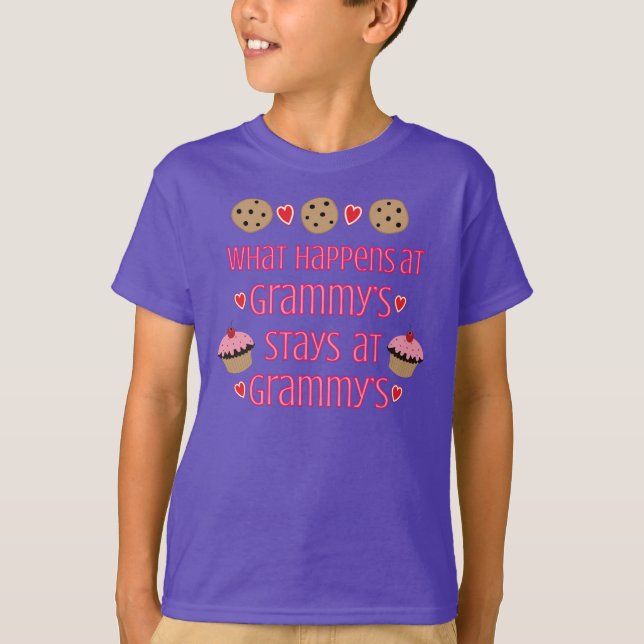 What happens at Grammy's T-Shirt (Front)