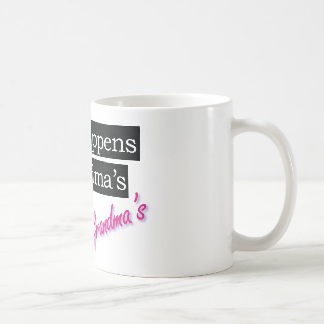 What happens at Grandma's Coffee Mug (Right)