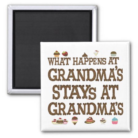 What Happens At Grandmas Magnet