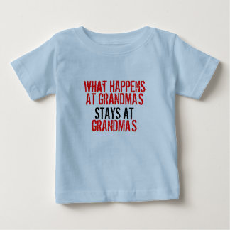 "What happens at Grandmas" T-Shirt