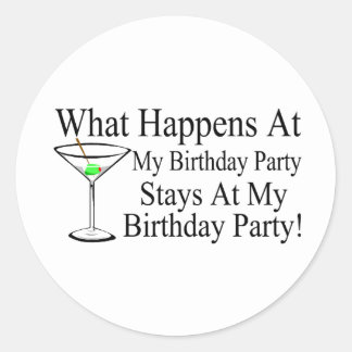 Funny Birthday Party Quotes Gifts on Zazzle