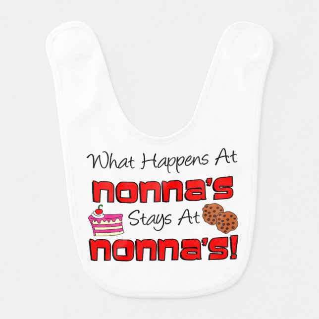 What Happens At Nonna's Bib (Front)