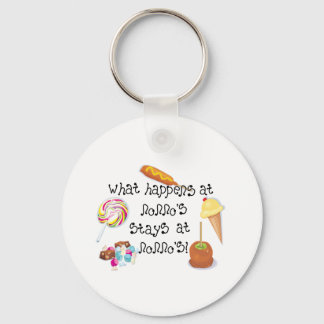 What Happens at Nonno's STAYS at Nonno's Keychain