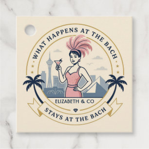 What Happens at the Bach Las Vegas Bachelorette Favor Tags