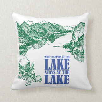 Lake House Pillows - Lake House Throw Pillows | Zazzle