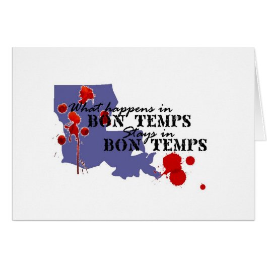 What Happens in Bon Temps Cards (Front Horizontal)