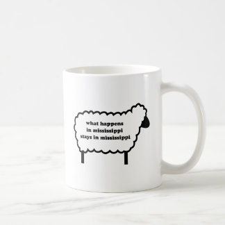 WHAT HAPPENS IN MISSISSIPPI STAYS IN MISSISSIPPI COFFEE MUG
