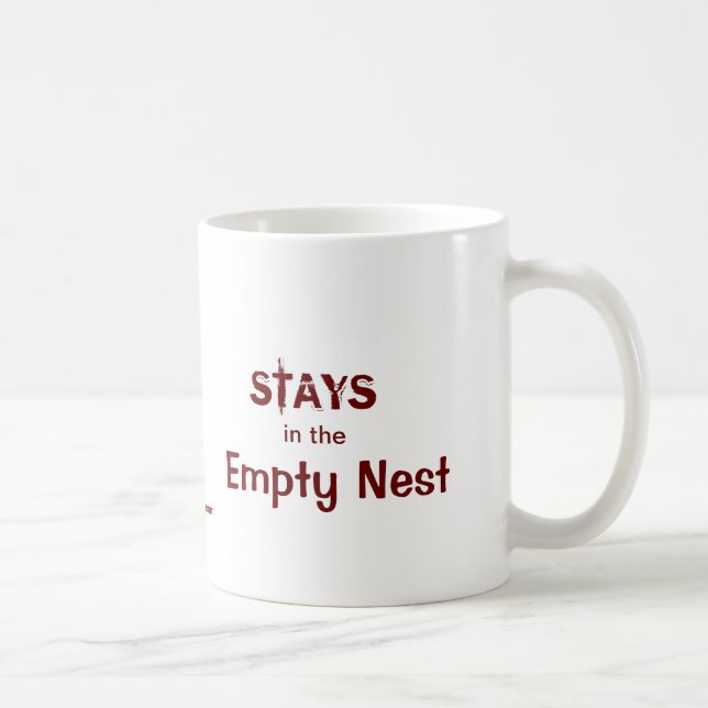 What Happens in the Empty Nest Coffee Mug (Right)