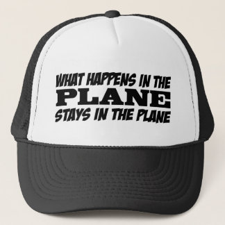 What Happens in the Plane Trucker Hat
