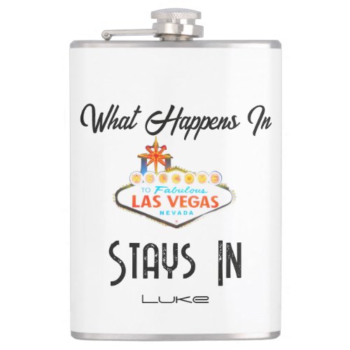 What Happens in Vegas Stays in Vegas☕ | Custom Flask