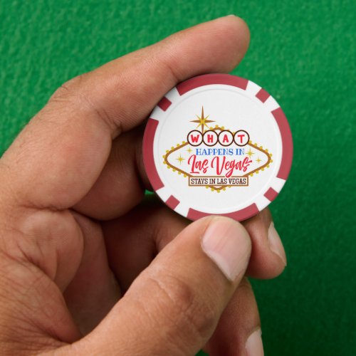 What Happens In Vegas Stays In Vegas Poker Chips