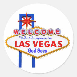 What Happens In Vegas sticker