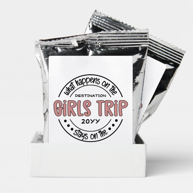 What happens on Girls Trip Custom Girls Weekend Coffee Drink Mix (Pair)