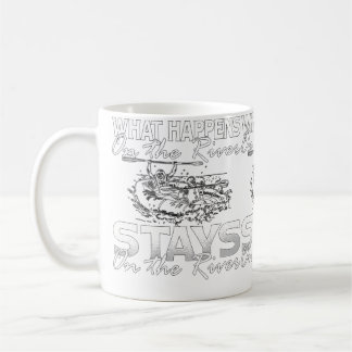 What Happens On The River Water Sports Canoe Kayak Coffee Mug