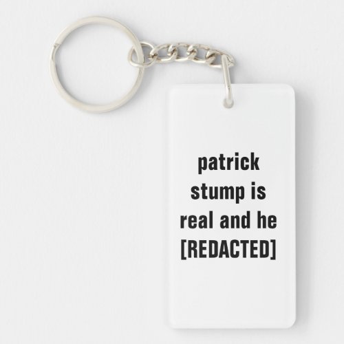 what have i done keychain