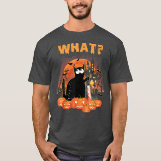 What Humor Murder Black Cat, Kitten Halloween Cost T-Shirt