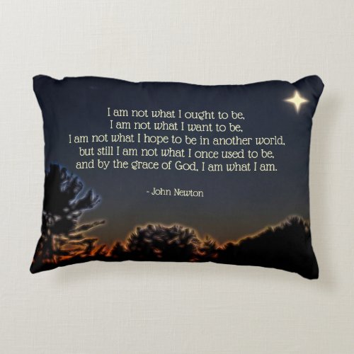 What I Ought To Be Accent Pillow