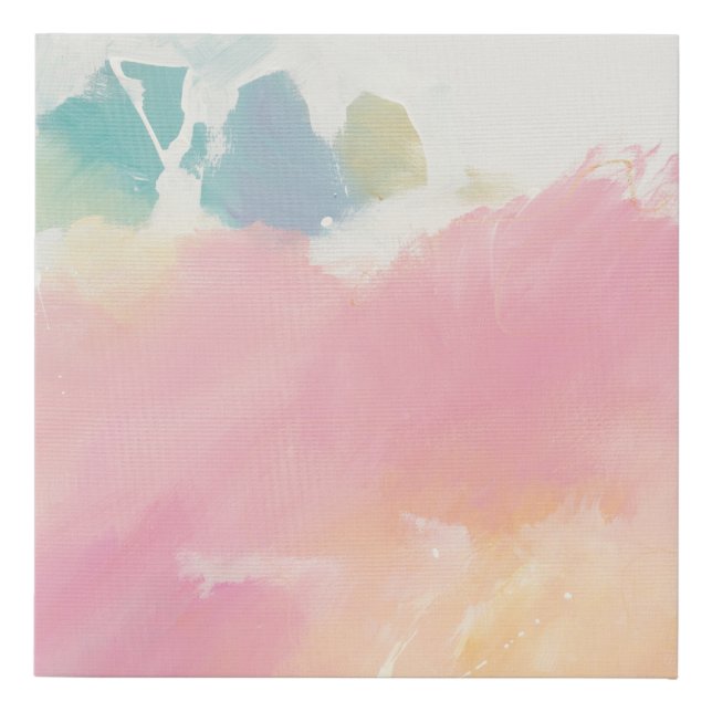 What I Saw Upon Waking Faux Canvas Print (Front)