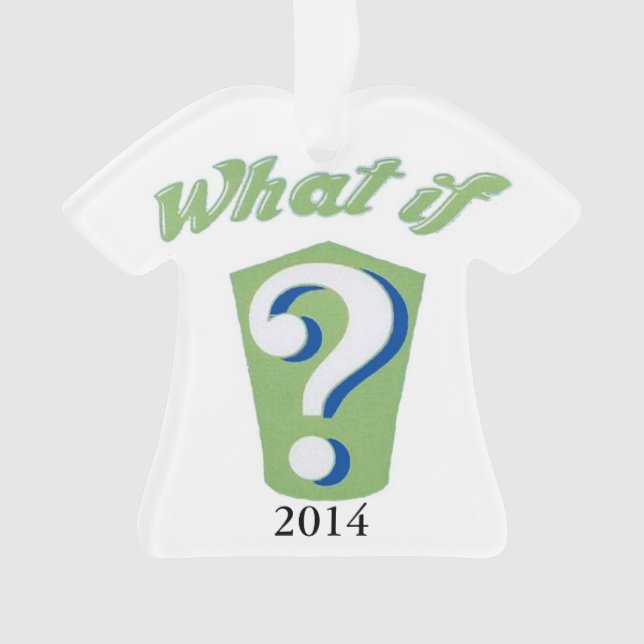 What If? 2014 West Genesee Marching Band ornament (Front)