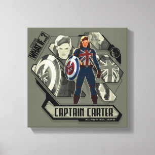 What If…?   Captain Carter Super Soldier Canvas Print