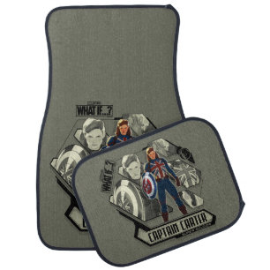 What If…? Captain Carter Super Soldier Car Floor Mat