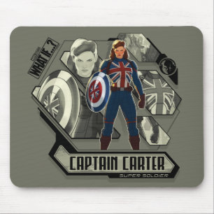 What If…? Captain Carter Super Soldier Mouse Pad