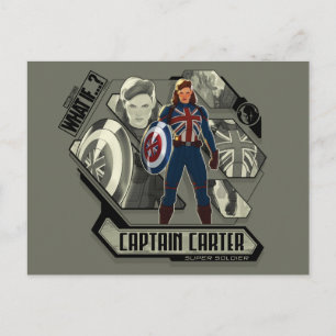 What If…?   Captain Carter Super Soldier Postcard